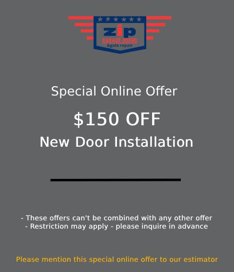 Zip Garage Door And Gate Offer